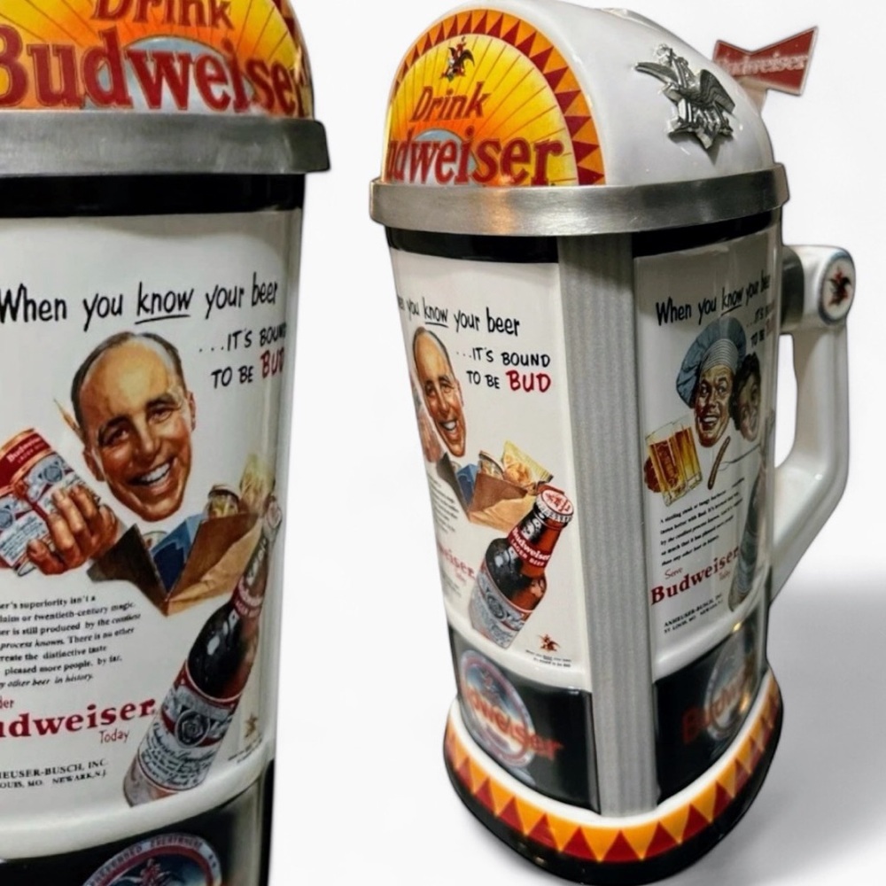 Budweiser Today Membership Stein 2006 Anheuser-Busch Collectors Club COA